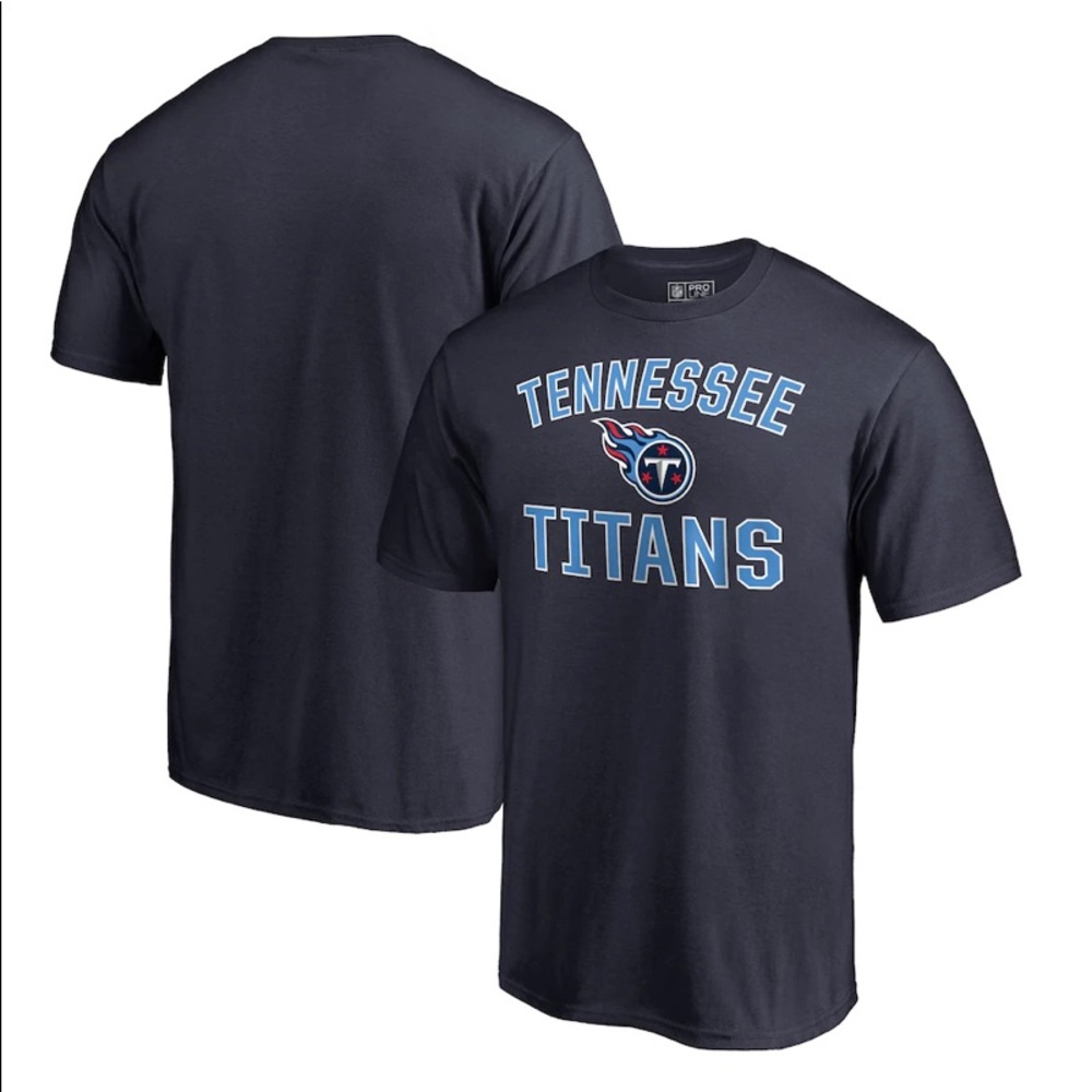 New Fanatics Tennessee Titans Victory Arch T-Shirt Size Small